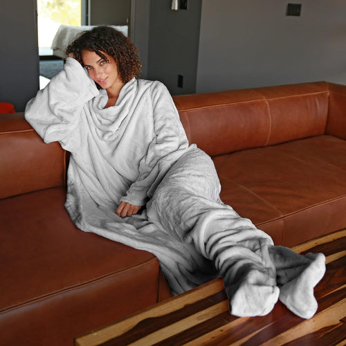 DaKozy™ Wearable Blanket with Foot Pockets