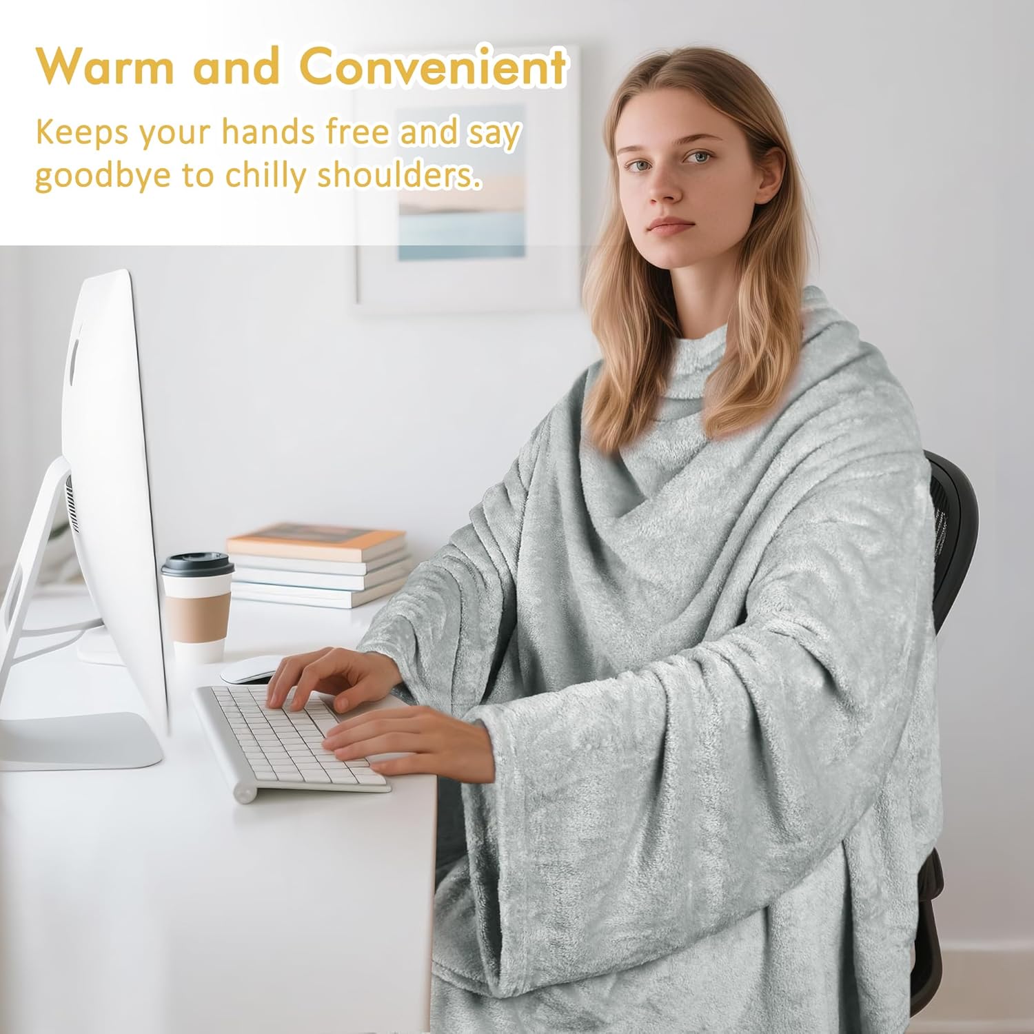 DaKozy™ Wearable Blanket with Foot Pockets