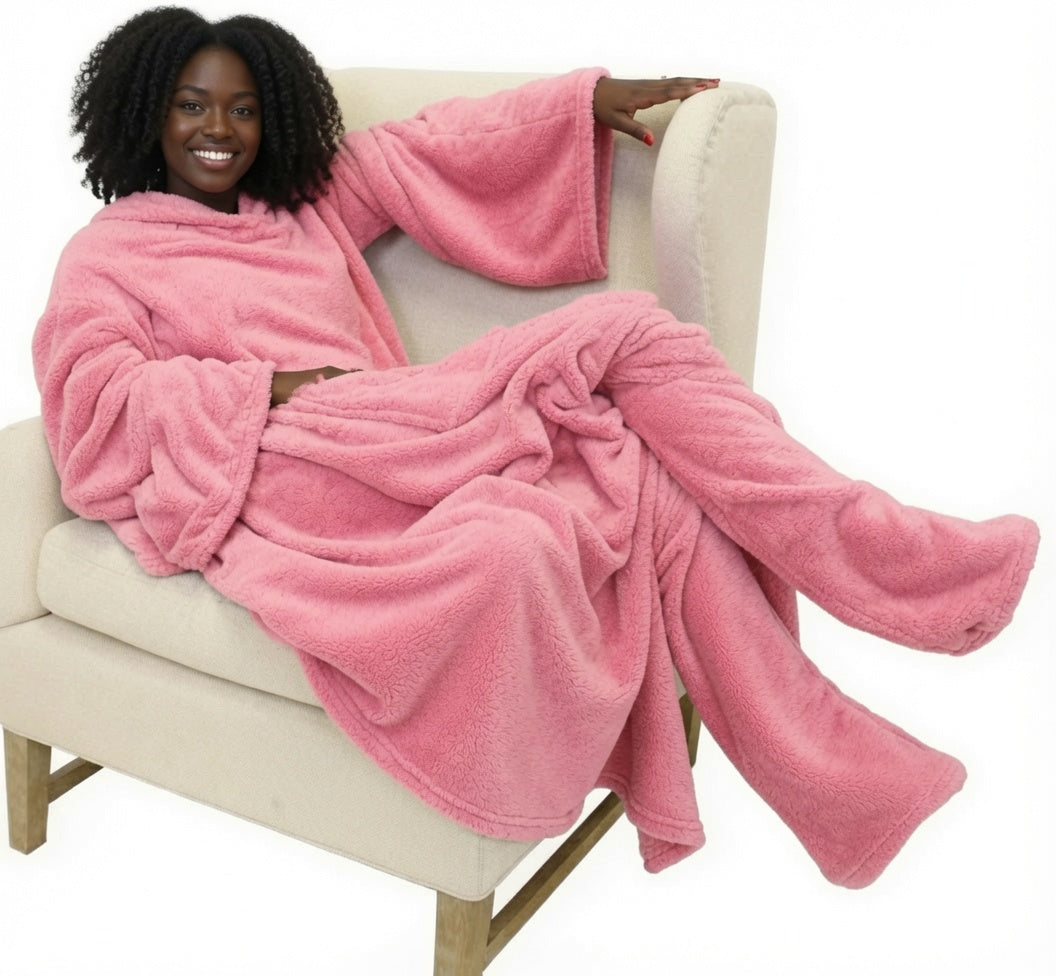 DaKozy™ Wearable Blanket with Foot Pockets