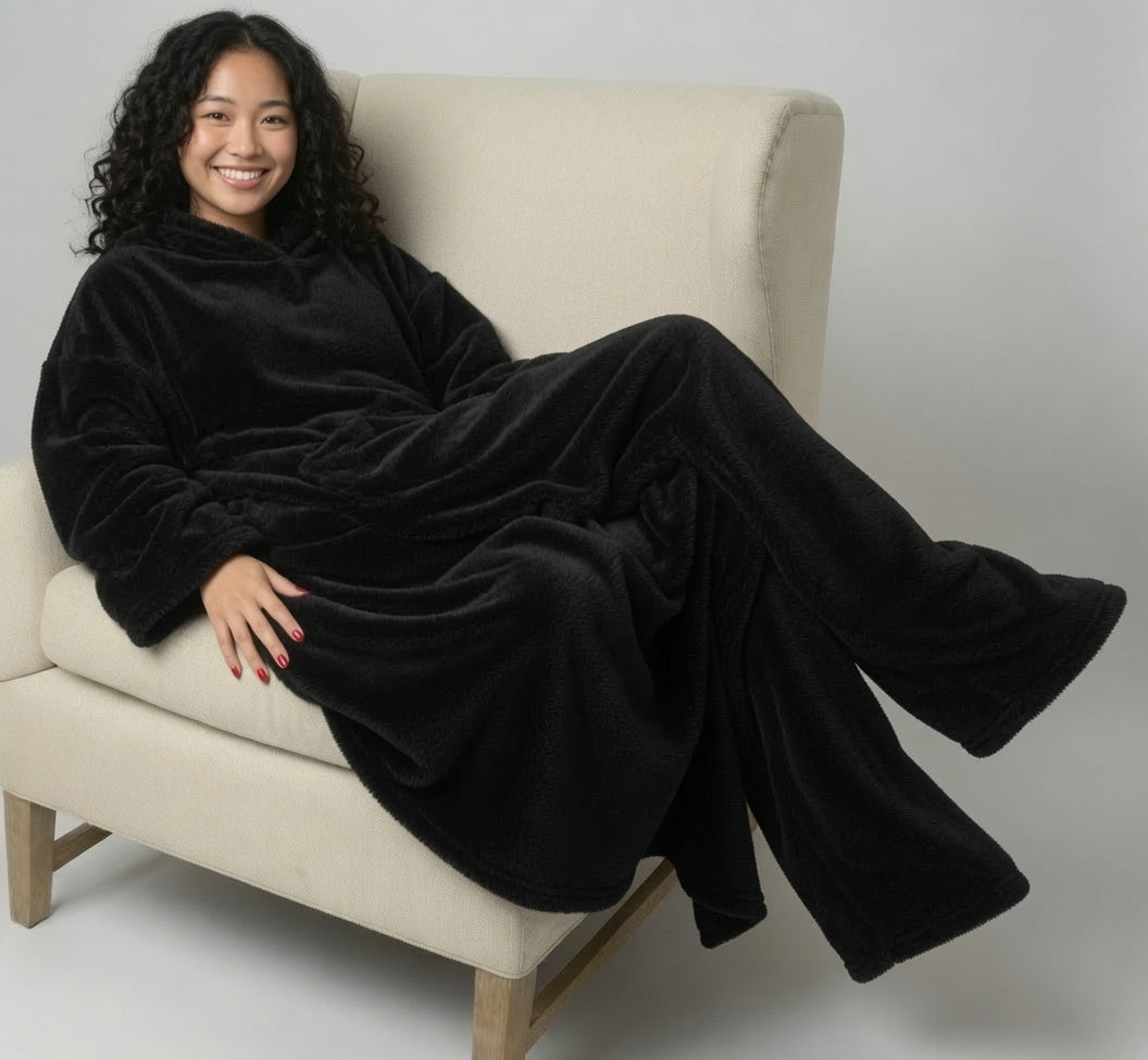 DaKozy™ Wearable Blanket with Foot Pockets